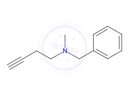 Chemical structure of Pargyline Impurity 3