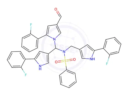 Chemical structure of Vonoprazan Impurity 275