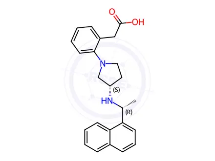 Chemical structure of Evocalcet Impurity 83