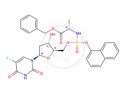 Chemical structure of NUC 3373