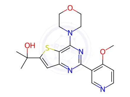 Chemical structure of GNE 493 Impurity 46