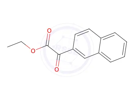 Chemical structure of Ethyl 2-(naphthalen-2-yl)-2-oxoacetate