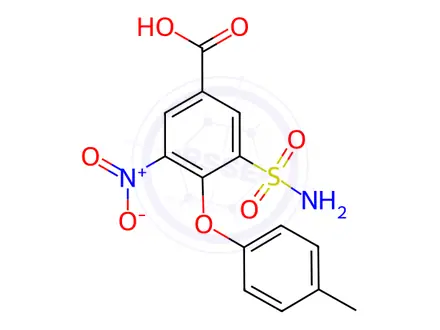 Chemical structure of Bumetanide Impurity 160