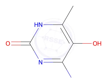 Chemical structure of 4-Amino-6-methylpyrimidine-2,5-diol