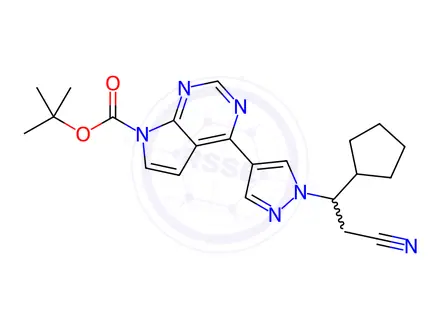 Chemical structure of Ruxolitinib Phosphate Impurity 150
