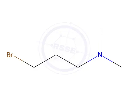 Chemical structure of 3-Bromo-N,N-dimethylpropan-1-amine