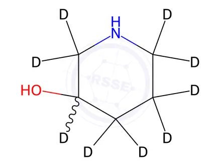 Chemical structure of Benidipine Hydrochloride Impurity 17-d9