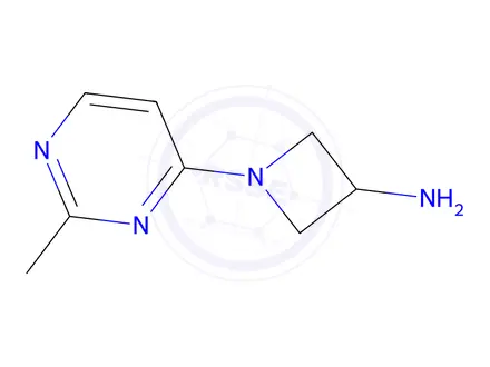 Chemical structure of 1-(2-Methylpyrimidin-4-yl)azetidin-3-amine