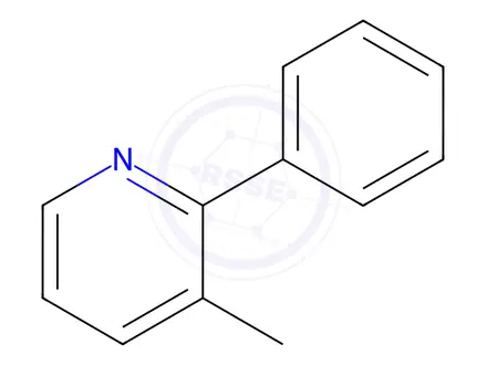 Chemical structure of 3-Methyl-2-phenylpyridine