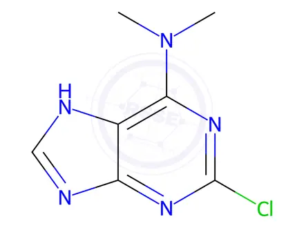 Chemical structure of Cladribine Impurity 6