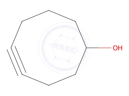 Chemical structure of Cyclooct-4-yn-1-ol
