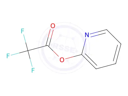 Chemical structure of 2-(Trifluoroacetoxy)pyridine