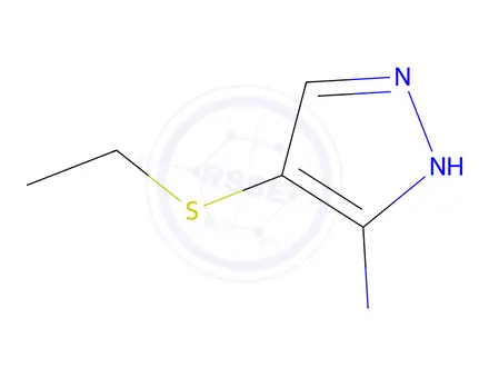 Chemical structure of 4-(Ethylthio)-1h-pyrazol-3-amine