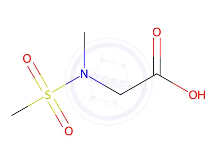 Chemical structure of N-Methyl-N-(methylsulfonyl)glycine