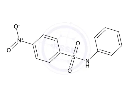Chemical structure of 4-Nitro-N-phenylbenzenesulfonamide