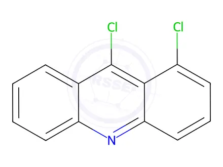 Chemical structure of 1,9-Dichloroacridine