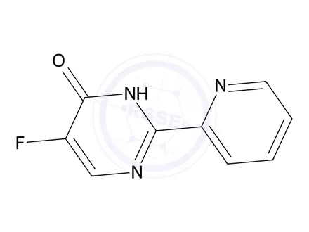 Chemical structure of 5-Fluoro-2-(pyridin-2-yl)pyrimidin-4(3H)-one