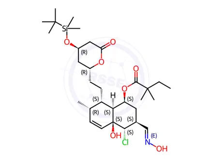 Chemical structure of Simvastatin Impurity 38