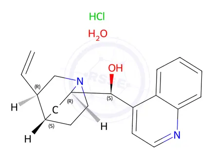 Chemical structure of Cinchonine Hydrochloride