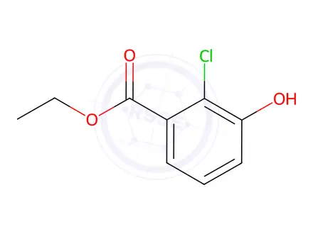 Chemical structure of Ethyl 2-chloro-3-hydroxybenzoate