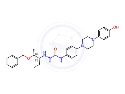 Chemical structure of Posaconazole Impurity 363