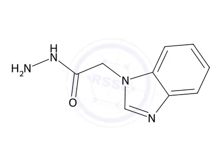 Chemical structure of 2-(1H-1,3-Benzodiazol-1-yl)acetohydrazide