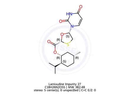Chemical structure of Lamivudine Impurity 57
