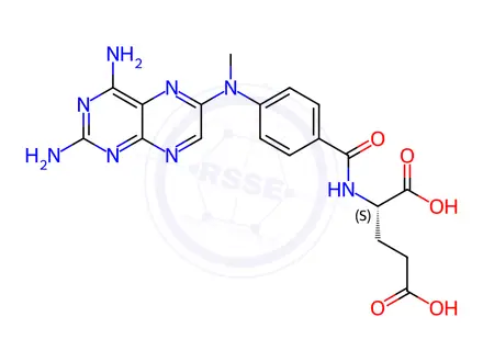 Chemical structure of Methotrexate Impurity 78