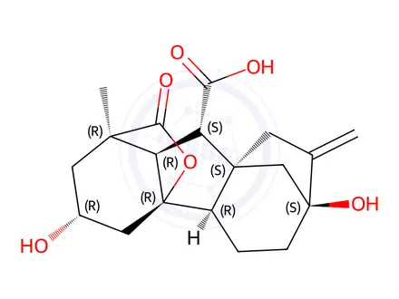 Chemical structure of Gibberellin A29