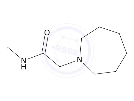 Chemical structure of 2-(Azepan-1-yl)-N-methylacetamide