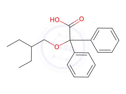 Chemical structure of Denaverine Impurity 206