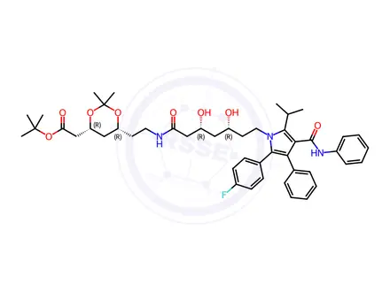 Chemical structure of Atorvastatin Calcium Impurity 85
