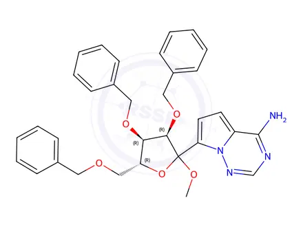 Chemical structure of Remdesivir Impurity 42