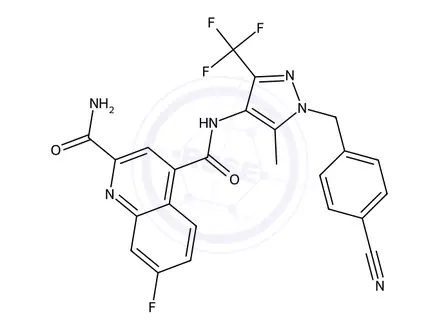 Chemical structure of BAY-876