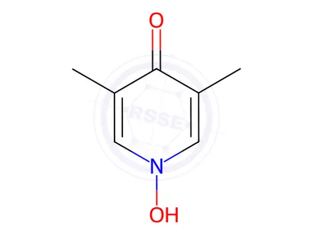 Chemical structure of 3,5-Dimethyl-4-hydroxypyridin-1-oxide