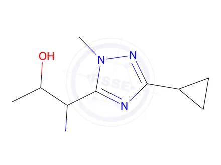 Chemical structure of 1-Amino-1-(3-cyclopropyl-1-methyl-1h-1,2,4-triazol-5-yl)propan-2-ol