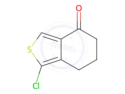 Chemical structure of 1-Chloro-6,7-dihydrobenzo[c]thiophen-4(5H)-one