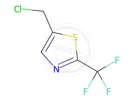 Chemical structure of 5-(CHLOROMETHYL)-2-(TRIFLUOROMETHYL)THIAZOLE