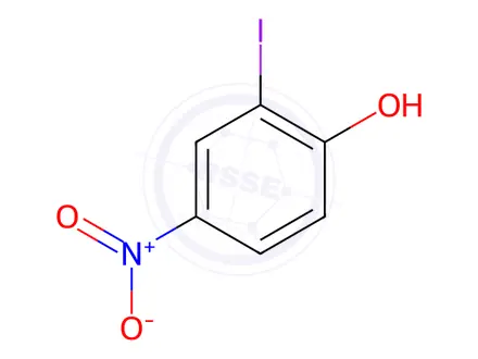 Chemical structure of 2-Iodo-4-nitrophenol