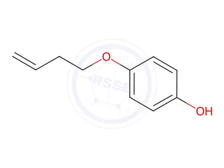 Chemical structure of 4-(But-3-en-1-yloxy)phenol