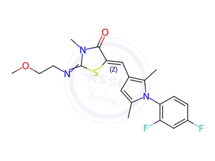 Chemical structure of CYM 50308
