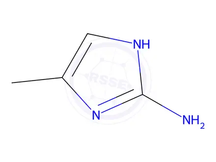 Chemical structure of 2-Amino-4-methylimidazole