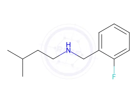 Chemical structure of n-(2-Fluorobenzyl)-3-methylbutan-1-amine