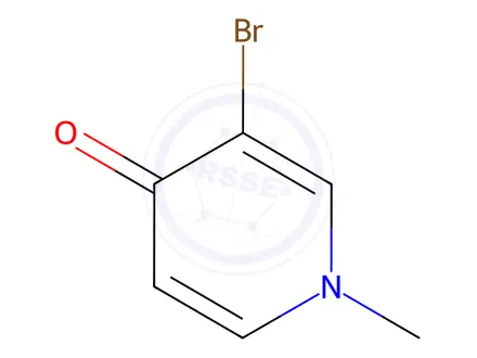 Chemical structure of 3-Bromo-1-methylpyridin-4(1H)-one