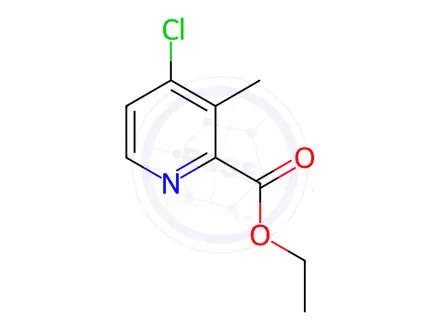 Chemical structure of Ethyl 4-chloro-3-methylpicolinate