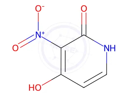 Chemical structure of 3-Nitropyridine-2,4-diol