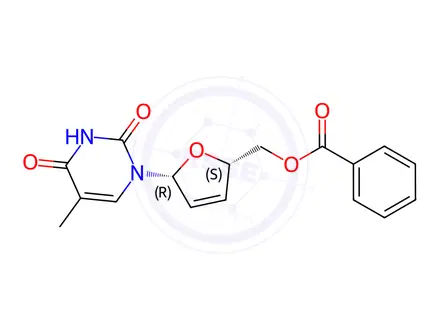 Chemical structure of Uridine Impurity 90