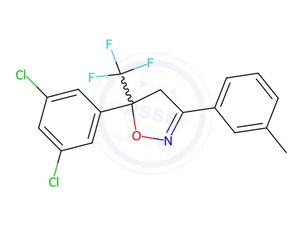 Chemical structure of Fluralaner Impurity 126
