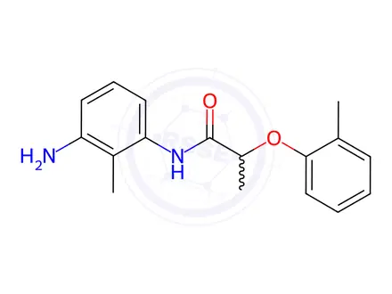 Chemical structure of N-(3-Amino-2-methylphenyl)-2-(2-methylphenoxy)-propanamide