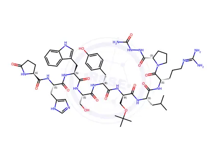 Chemical structure of Goserelin Impurity 6 (Goserelin EP Impurity F)